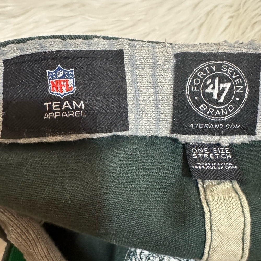 Green Bay Packers NFL '47 Dark Green Stitched Script Logo Ball Cap Hat One Size - Picture 8 of 10